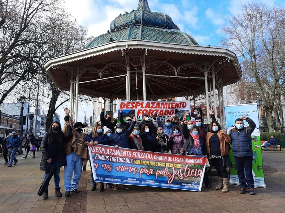 Desplazamiento forzado en las montañas de la región de Los Ríos